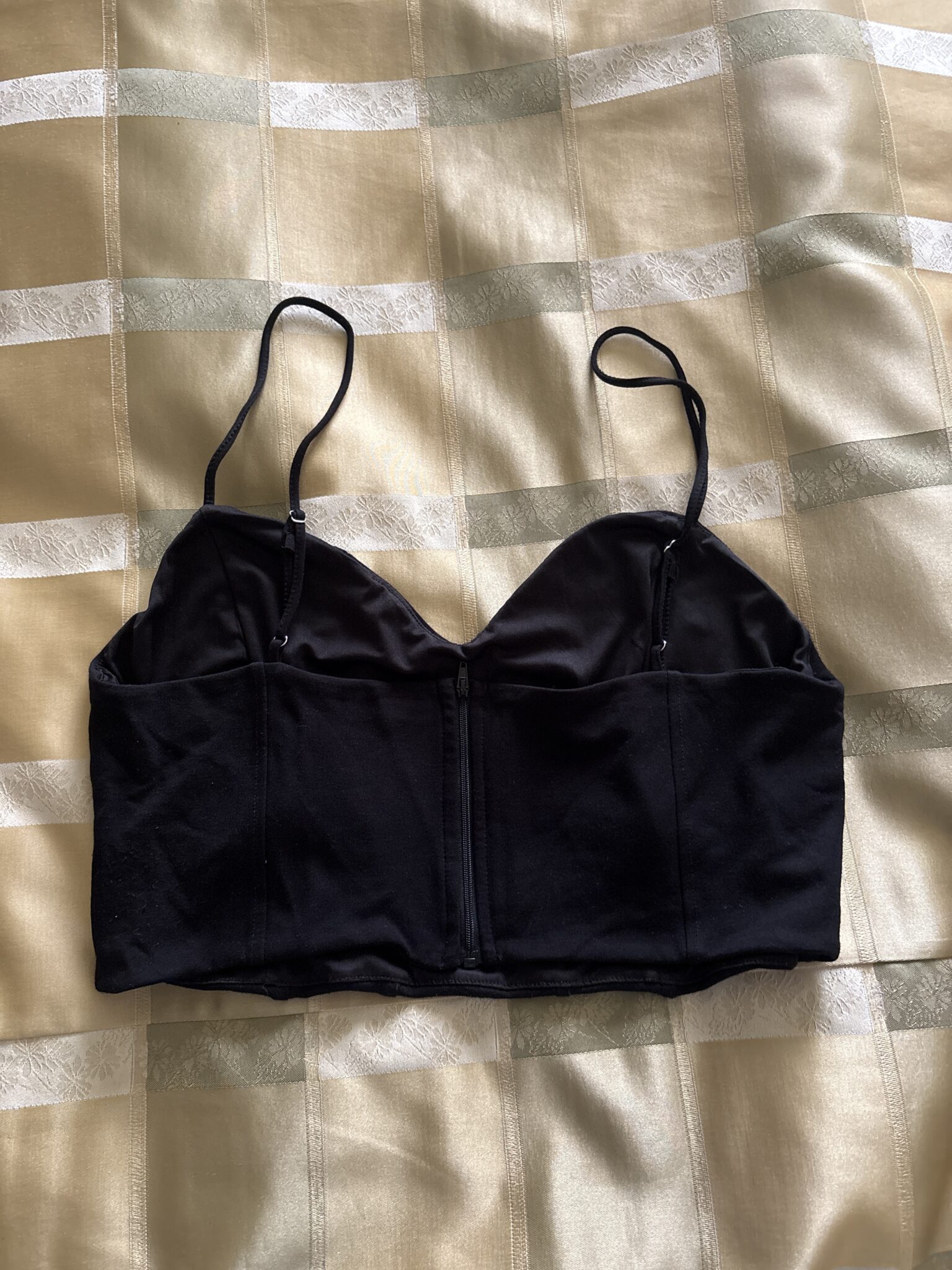 Image for Top noir de type corset