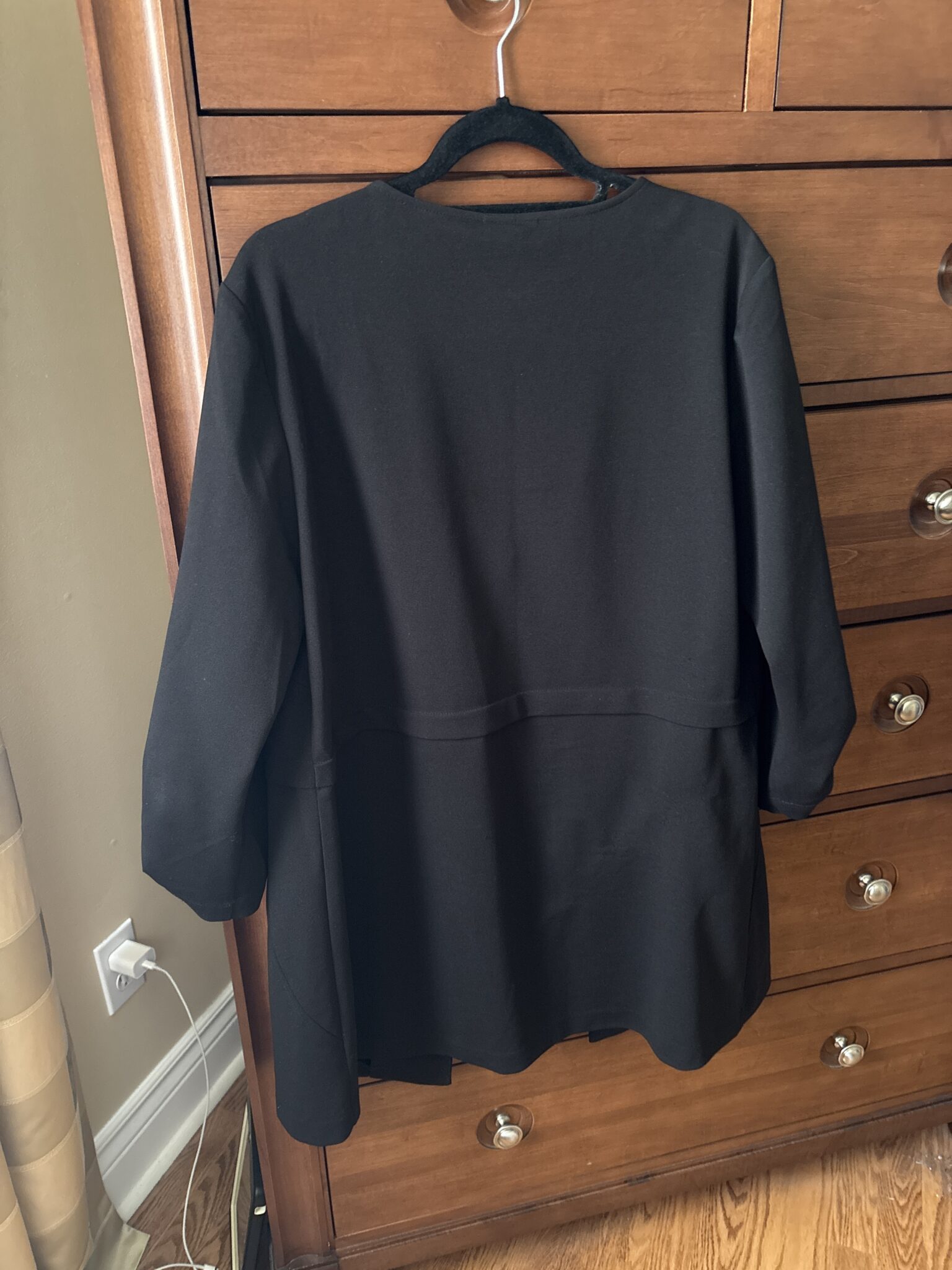 Image for Veste longue noire