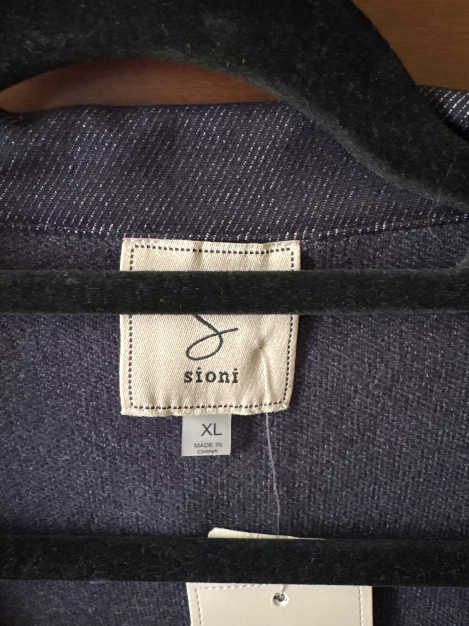 Image for Veste bleue marine