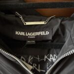 Thumbnail for Black mid-season waterproof coat