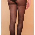 Thumbnail for Tights with glittering back seam