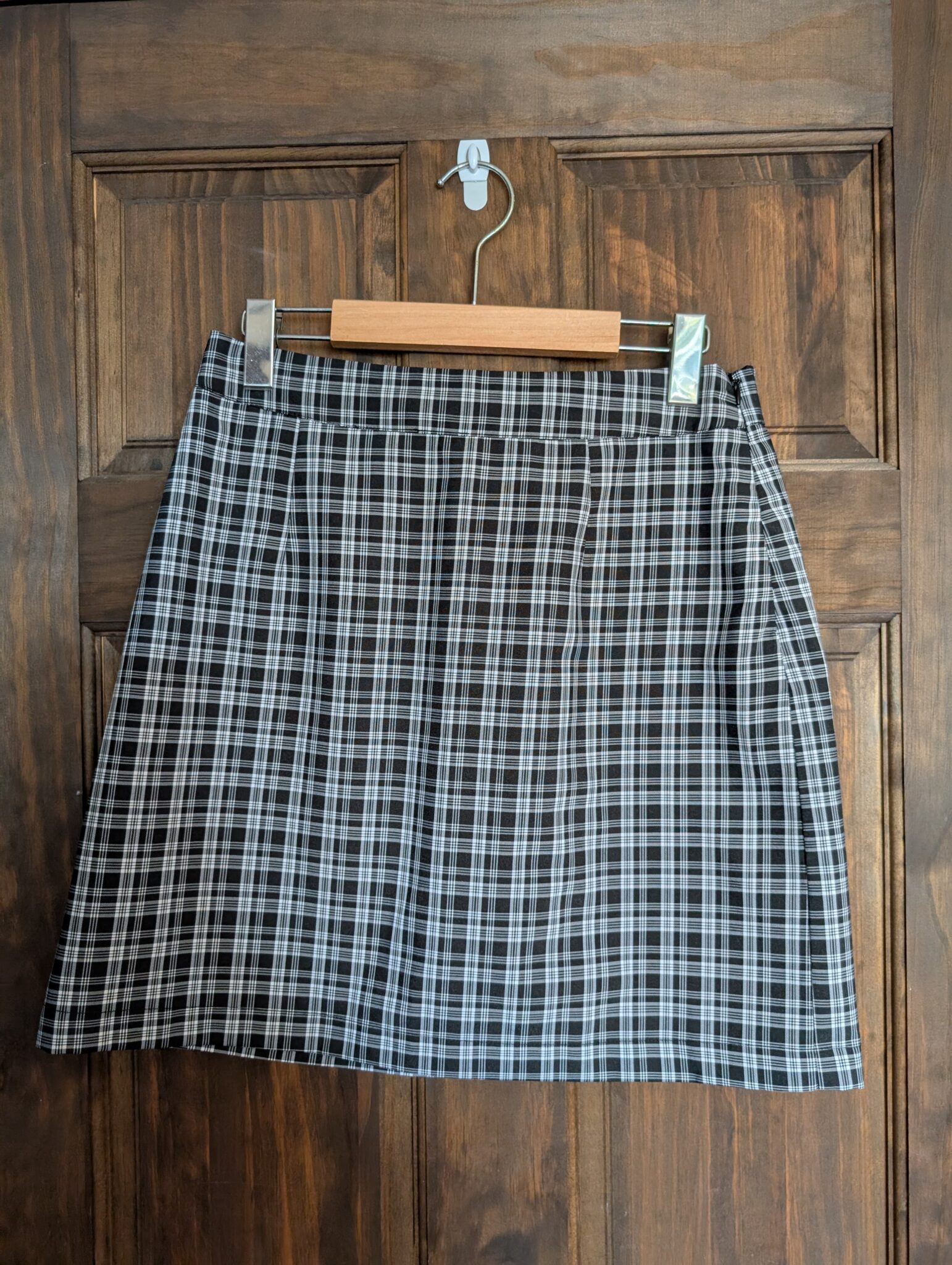 Featured image for Checked skirt