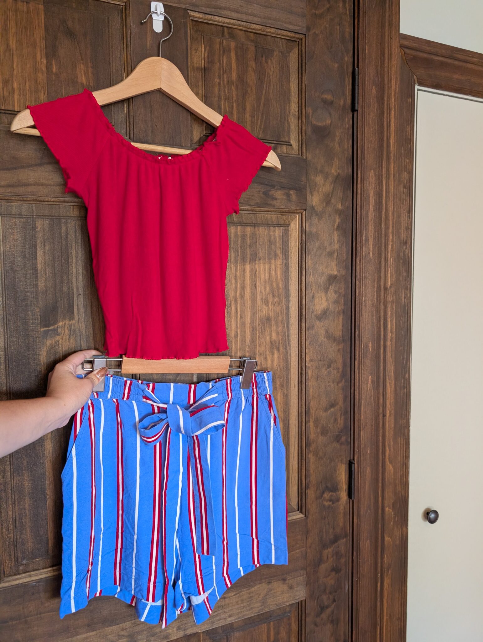 Image for Striped shorts