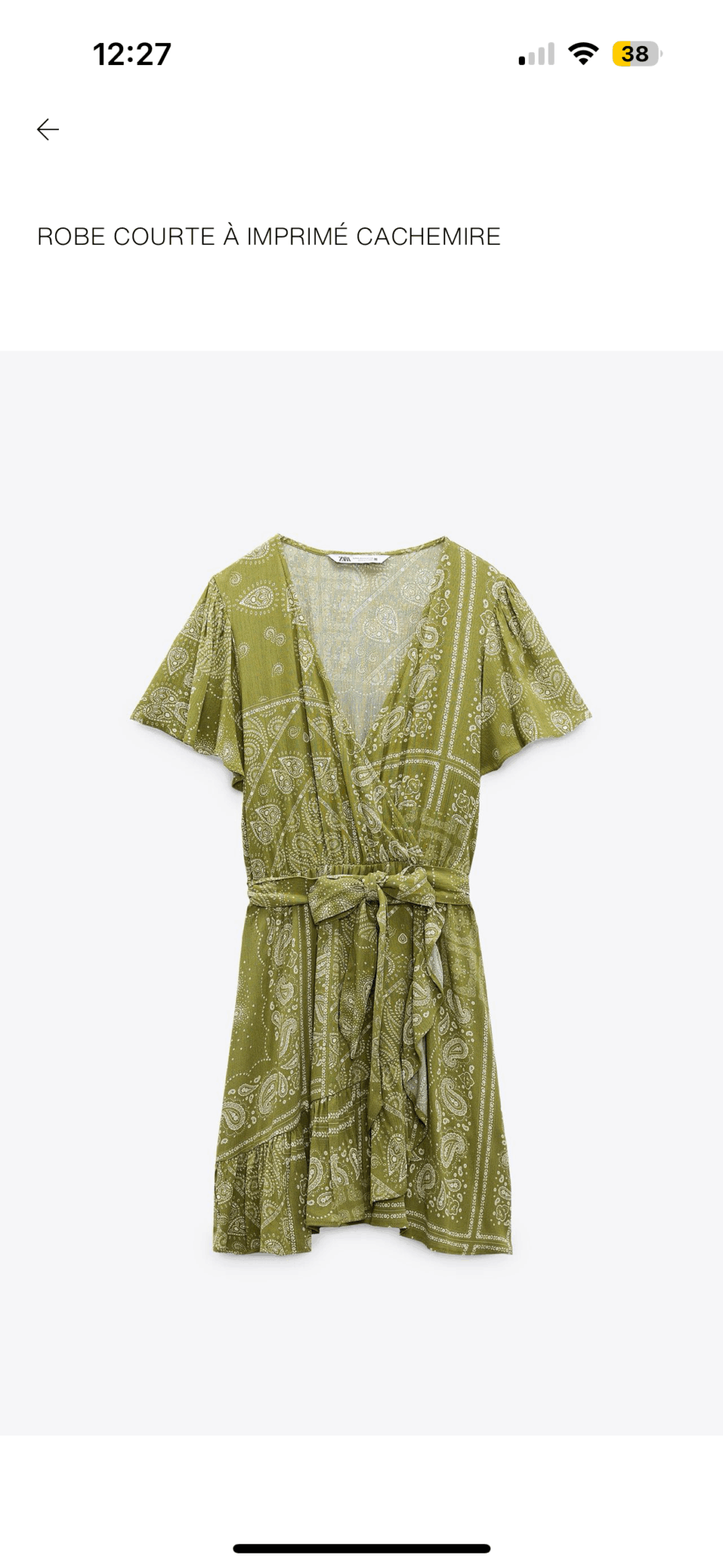 Featured image for Robe imprimée