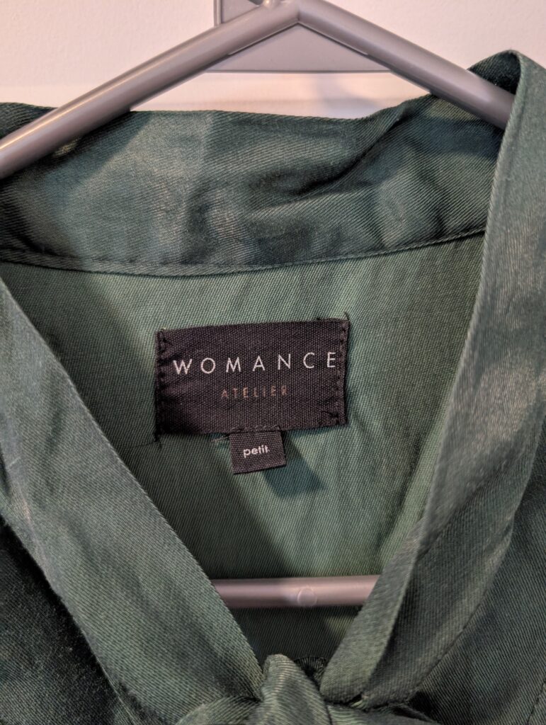 Image for Womance/Robe vert forêt Sz S