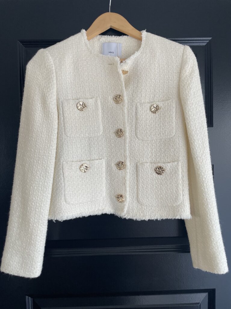 Featured image for Magnifique veston tweed à poches
