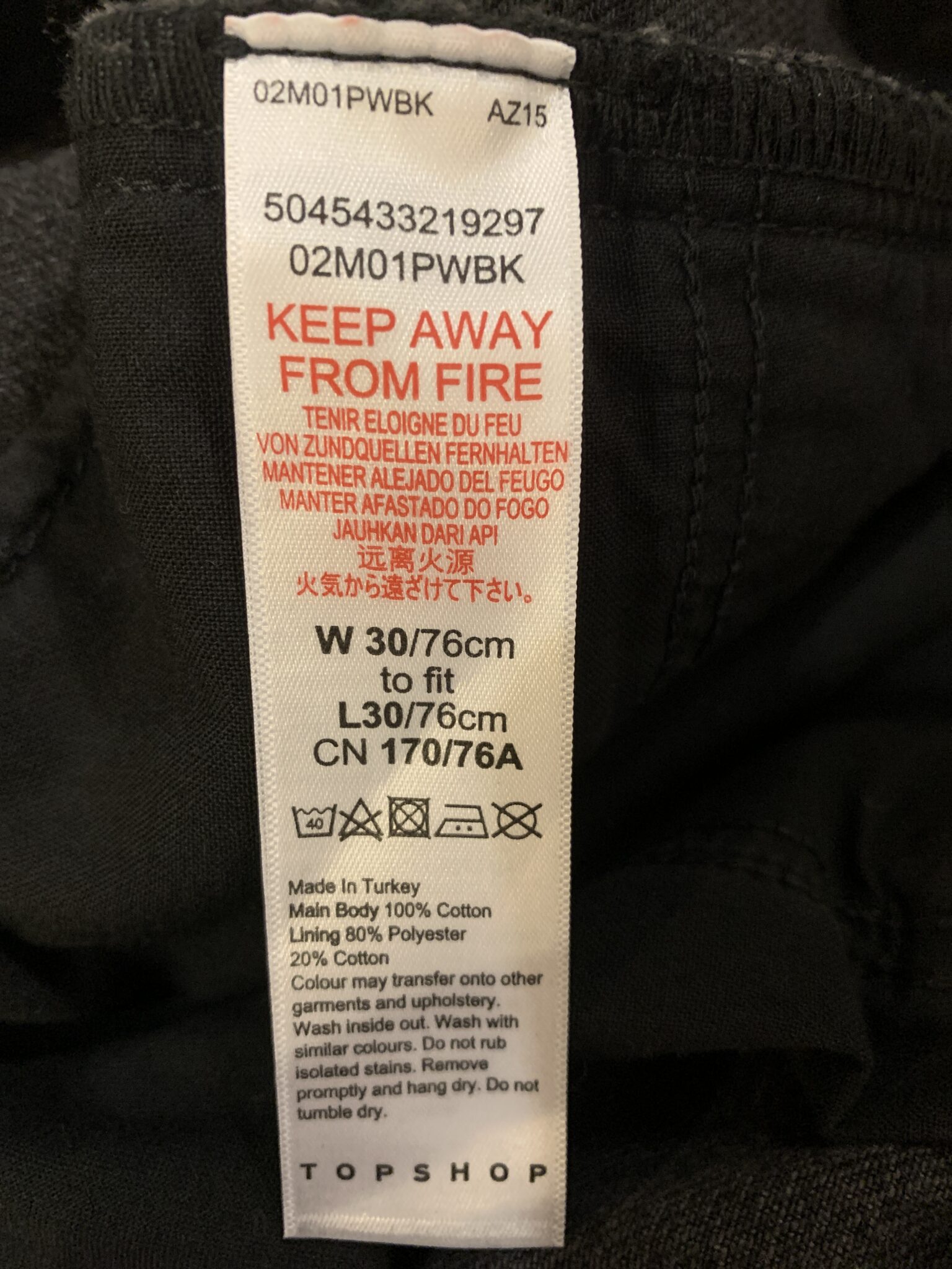 Image for Mom jeans top shop
