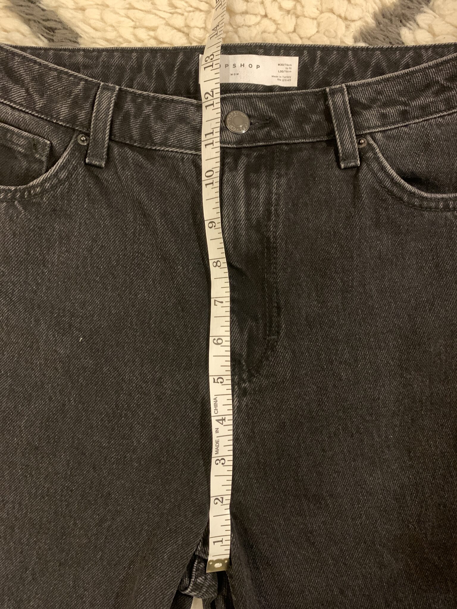 Image for Mom jeans top shop