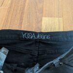 Thumbnail for Yoga jeans noirs, grandeur 28
