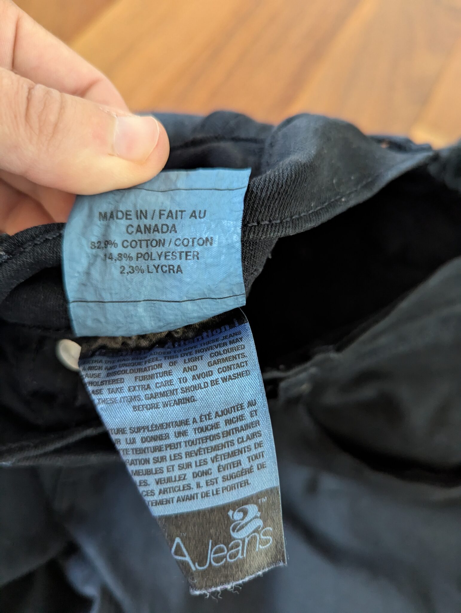 Image for Yoga jeans noirs, grandeur 28