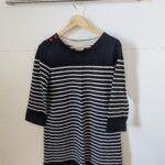 Featured thumbnail for Robe rayée en coton, medium