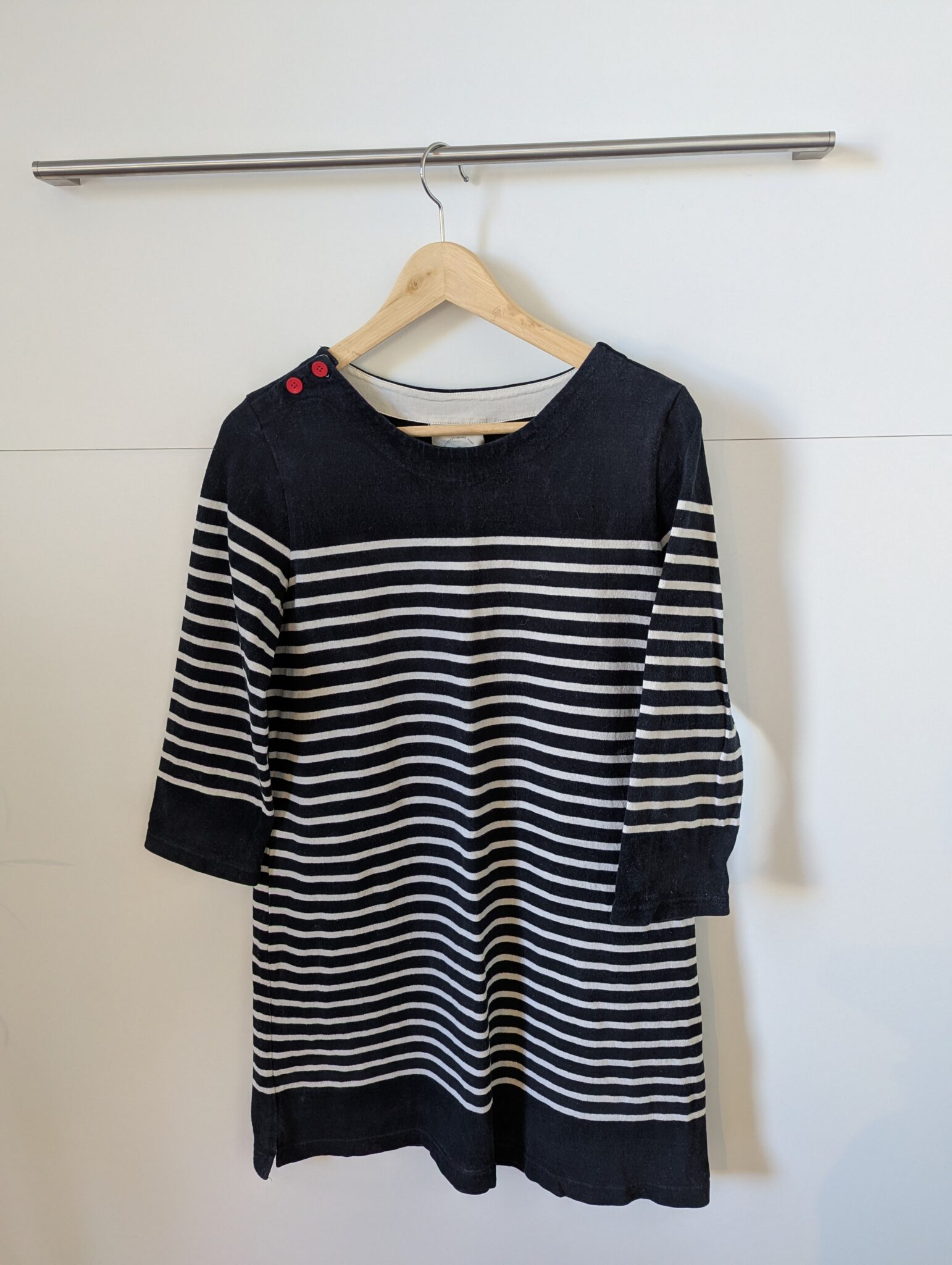 Featured image for Robe rayée en coton, medium