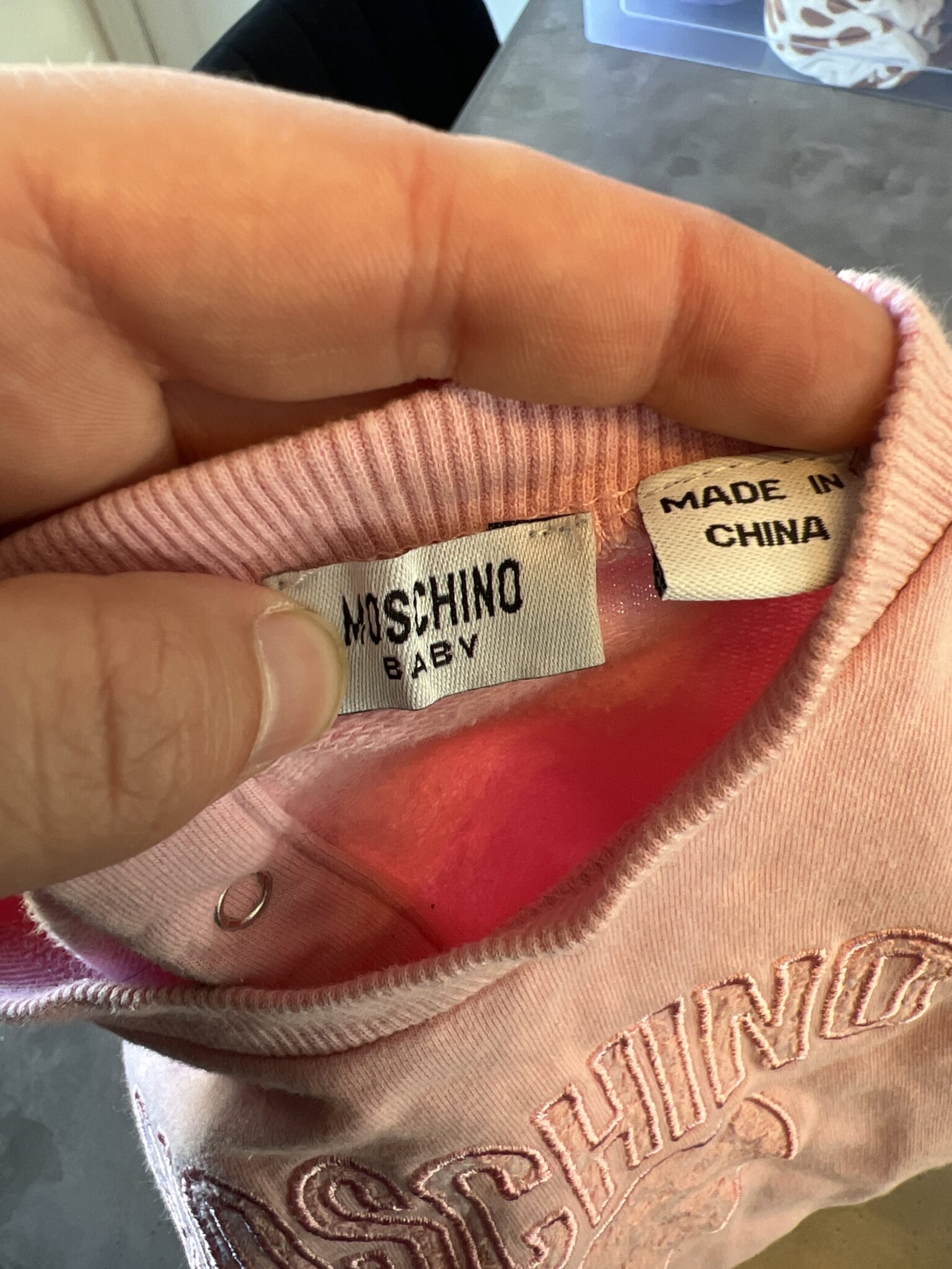Image for Moschino jumper 18-24M