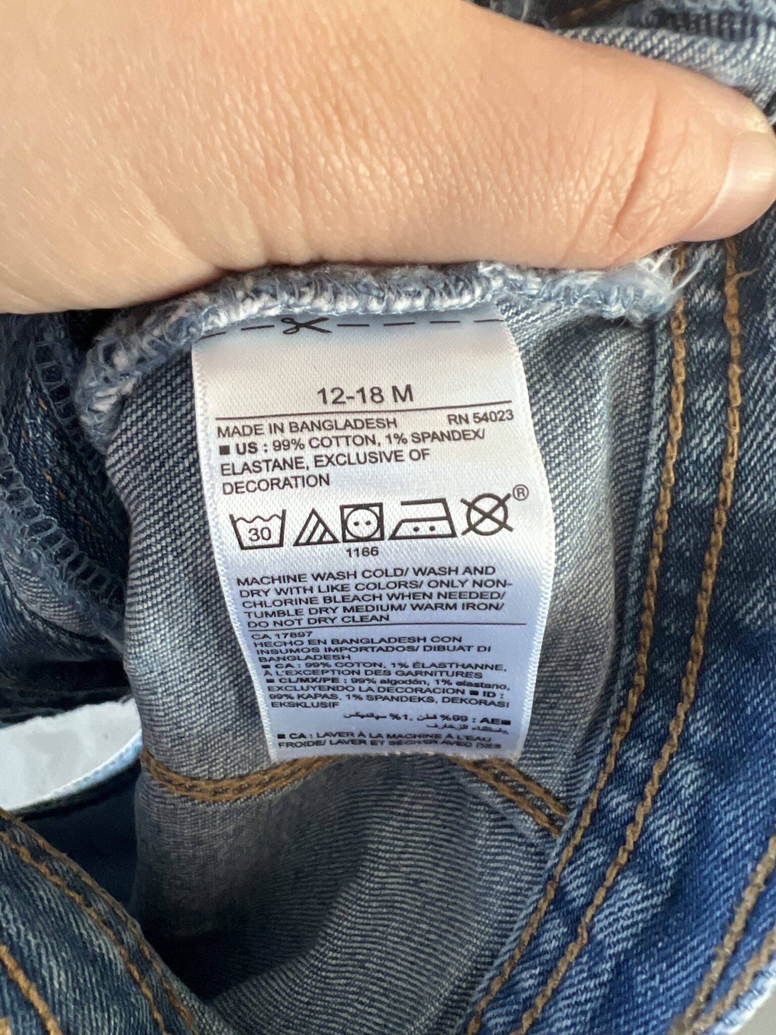 Image for Veste Old Navy 12-18M