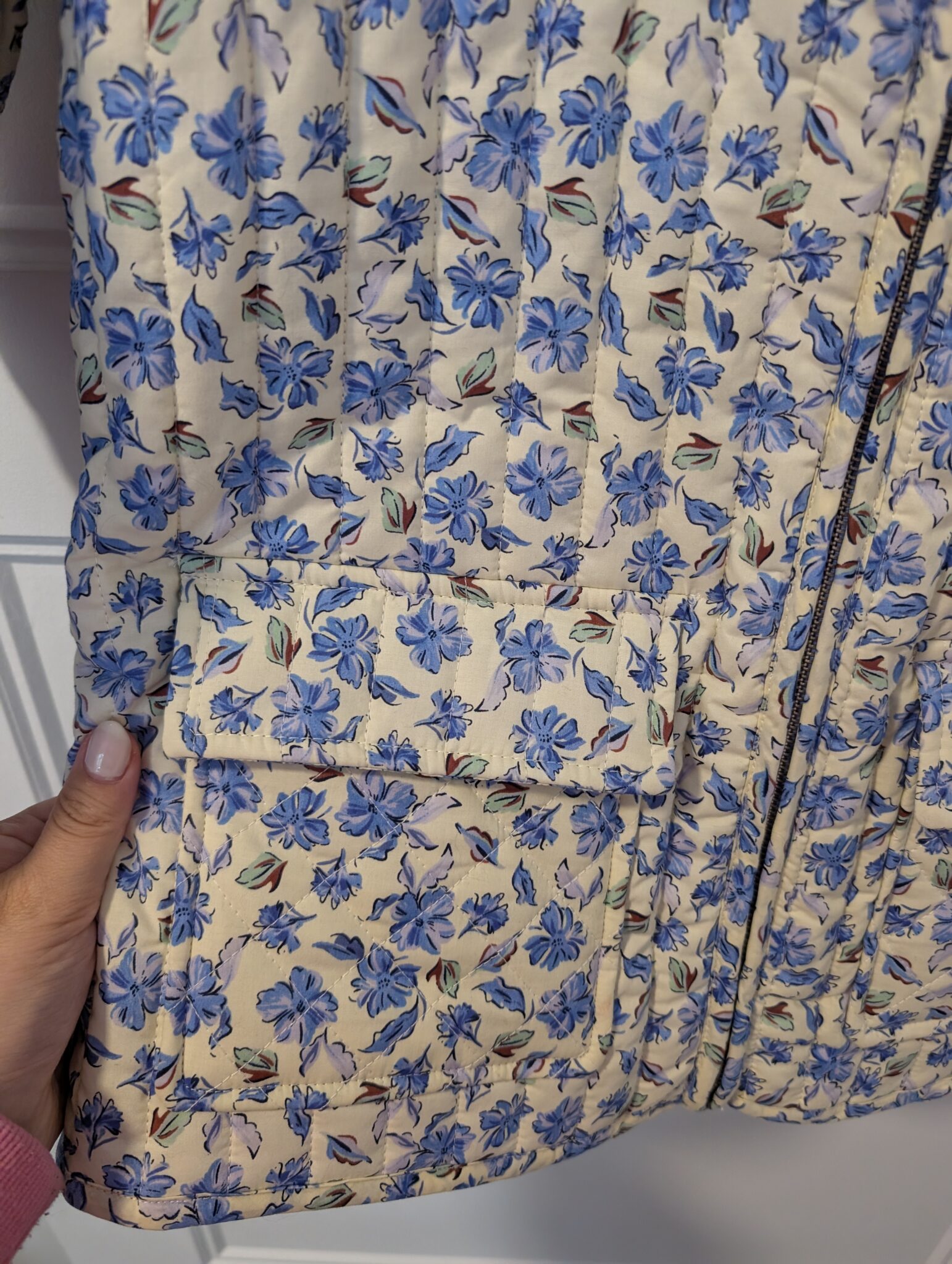 Image for Bagatelle/Veste fleurie matelassée Sz S