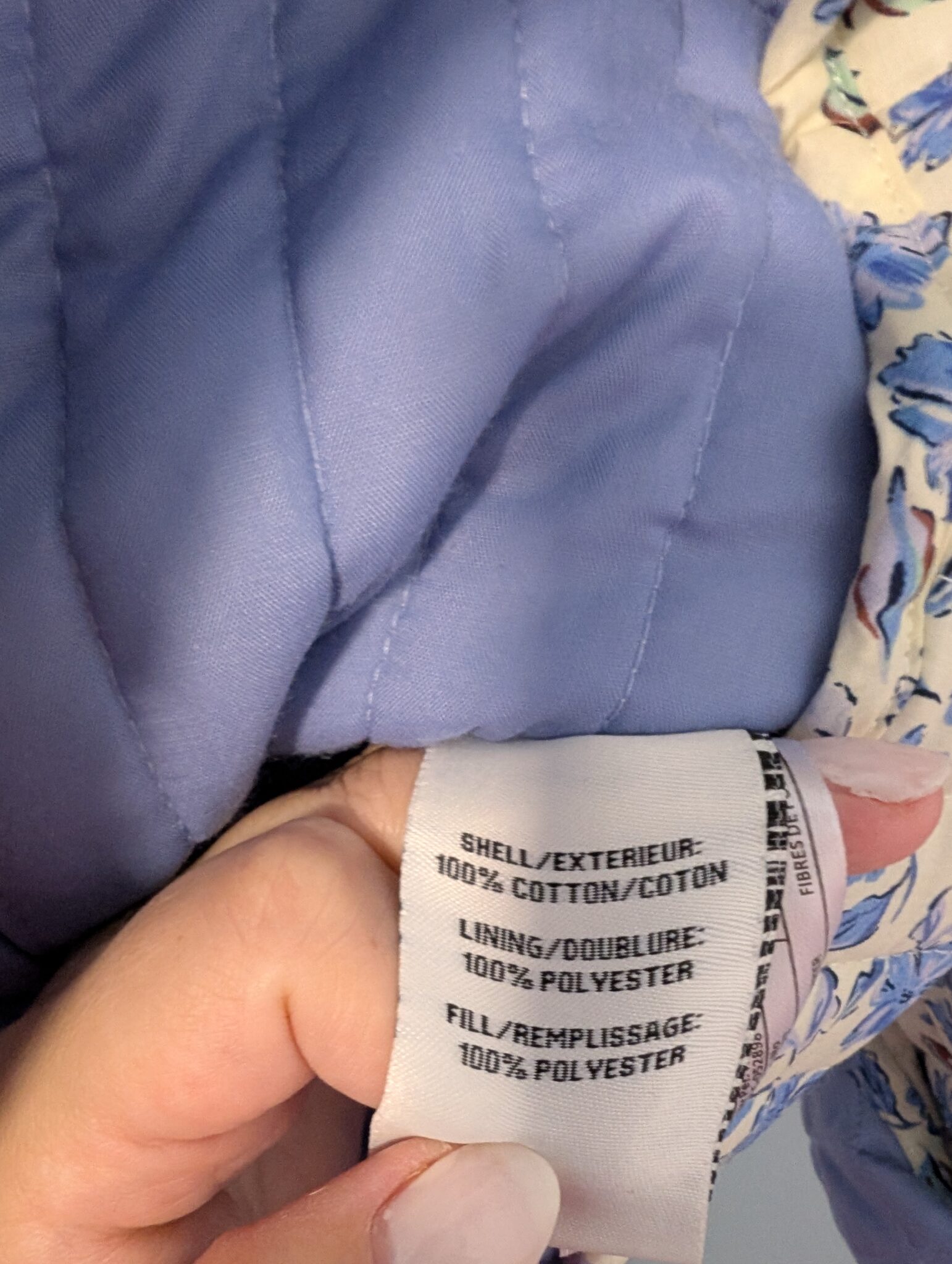 Image for Bagatelle/Veste fleurie matelassée Sz S