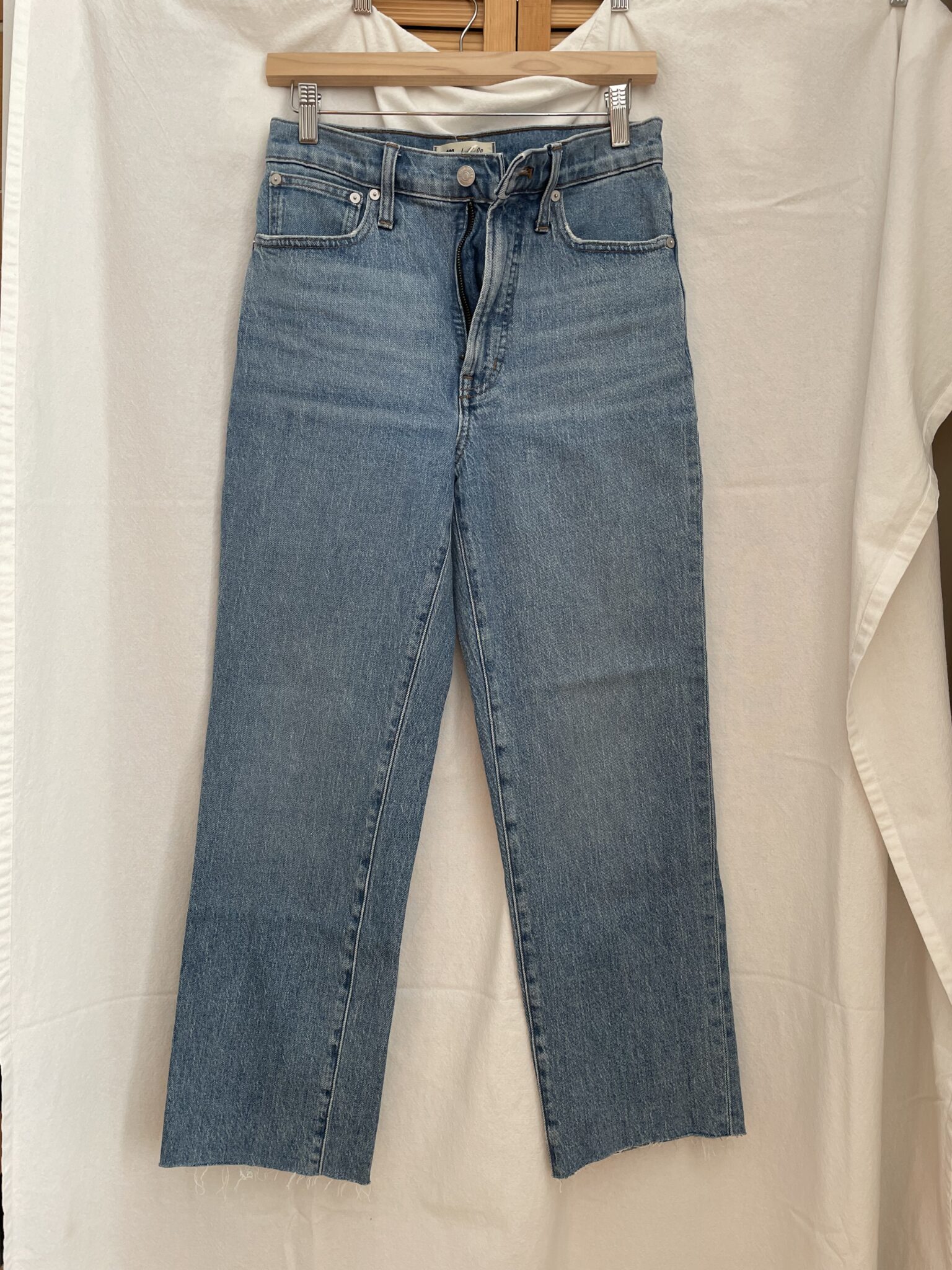 Featured image for Madewell vintage perfect straight