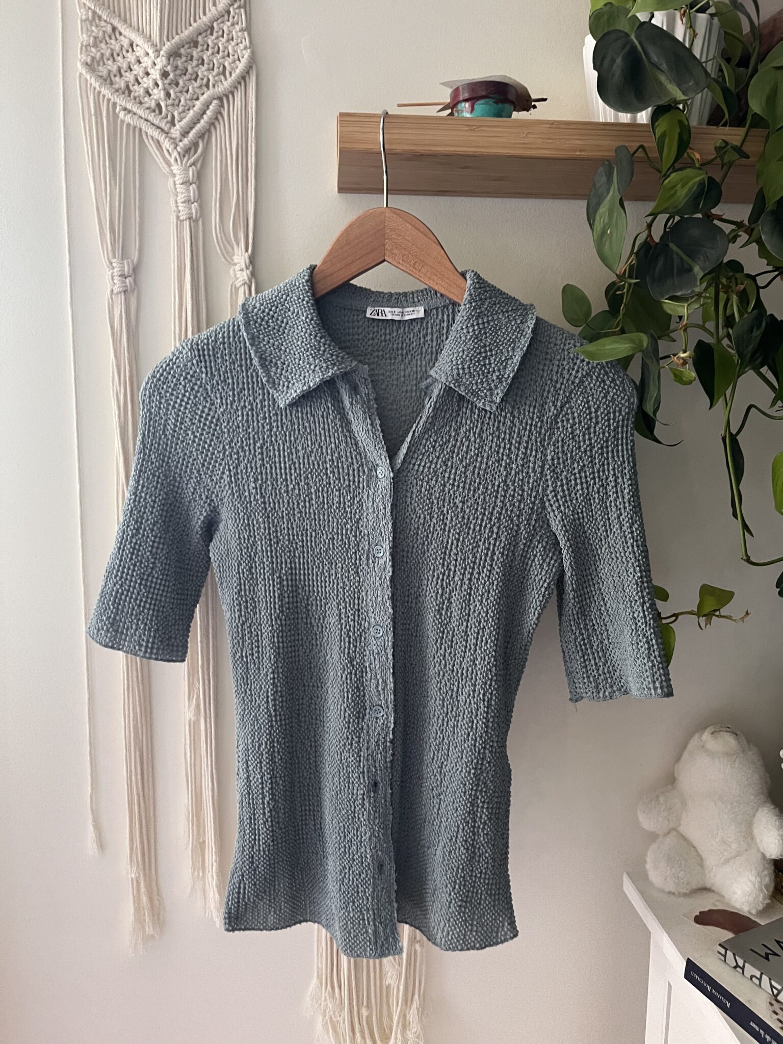 Featured image for Chemise gaufrée Zara
