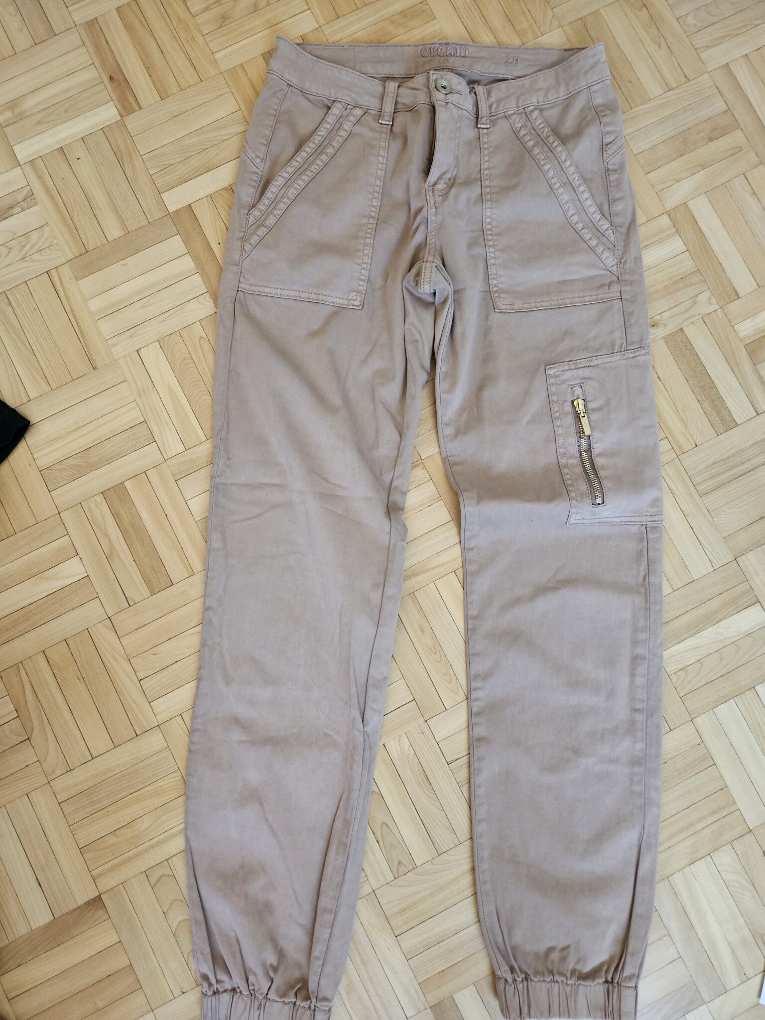 Featured image for Cream trousers/joggers