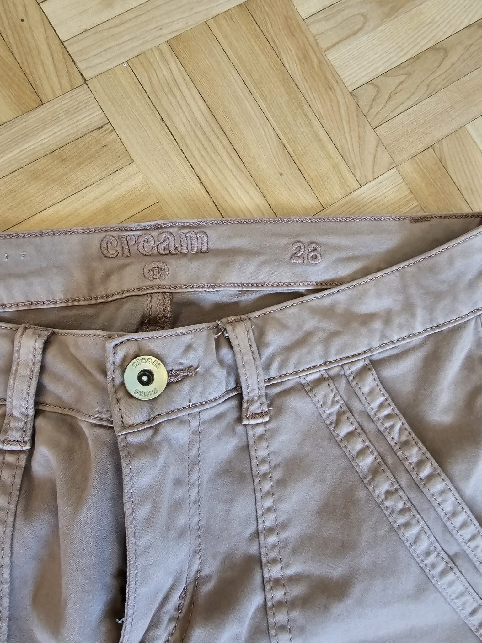 Image for Cream trousers/joggers