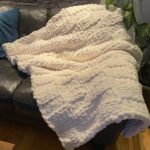 Featured thumbnail for Couverture (chunky) tricot grosse laine, NEUF