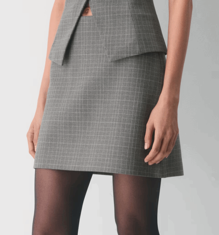 Image for Minijupe classique Aritzia à carreaux