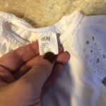Thumbnail for Robe blanche bébé naissant fille