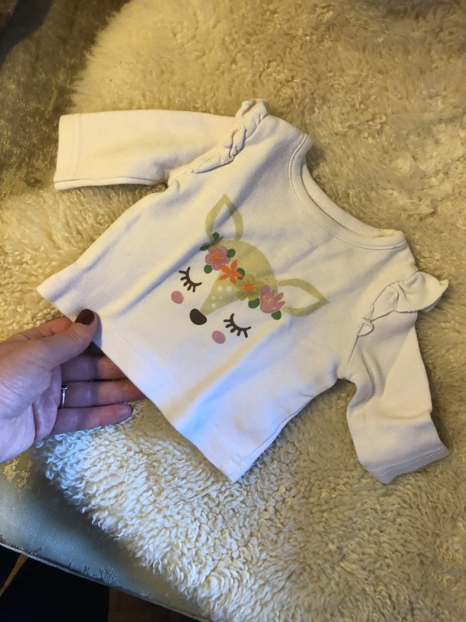 Featured image for Chandail bébé naissant fille