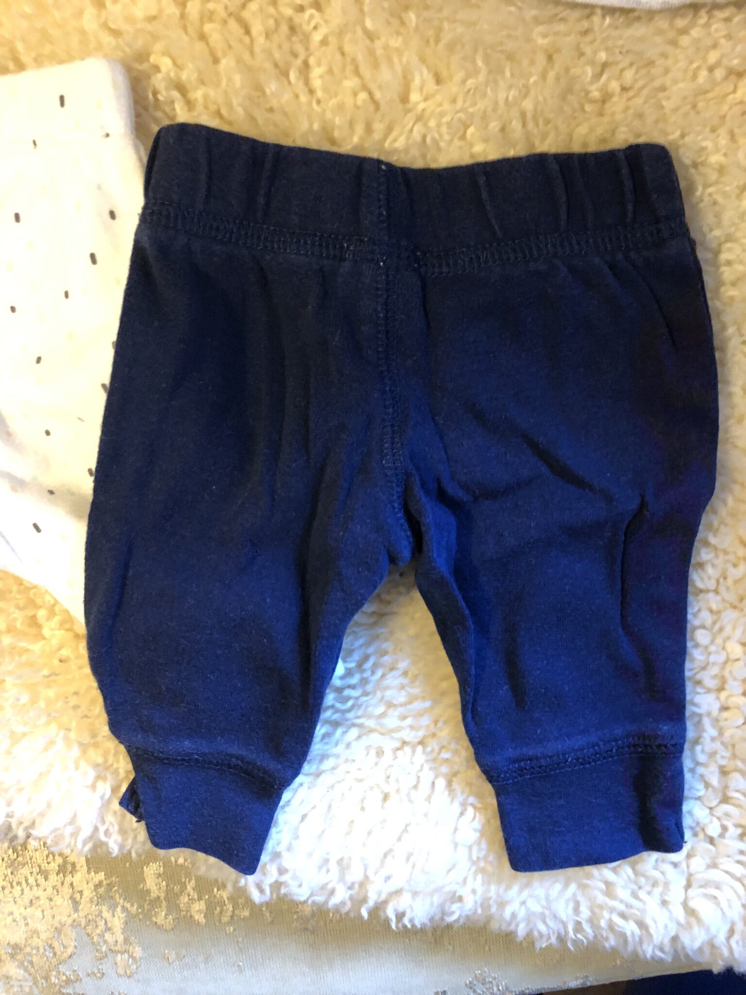 Featured image for Pantalon marine bébé naissant