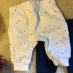 Thumbnail for Pantalon blanc bébé naissant