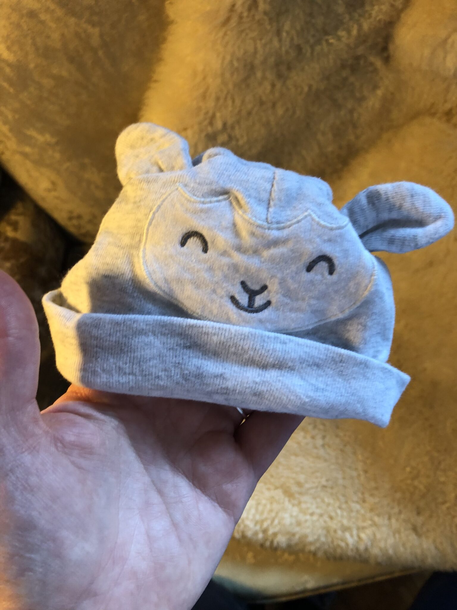 Featured image for Tuque de coton bébé naissant