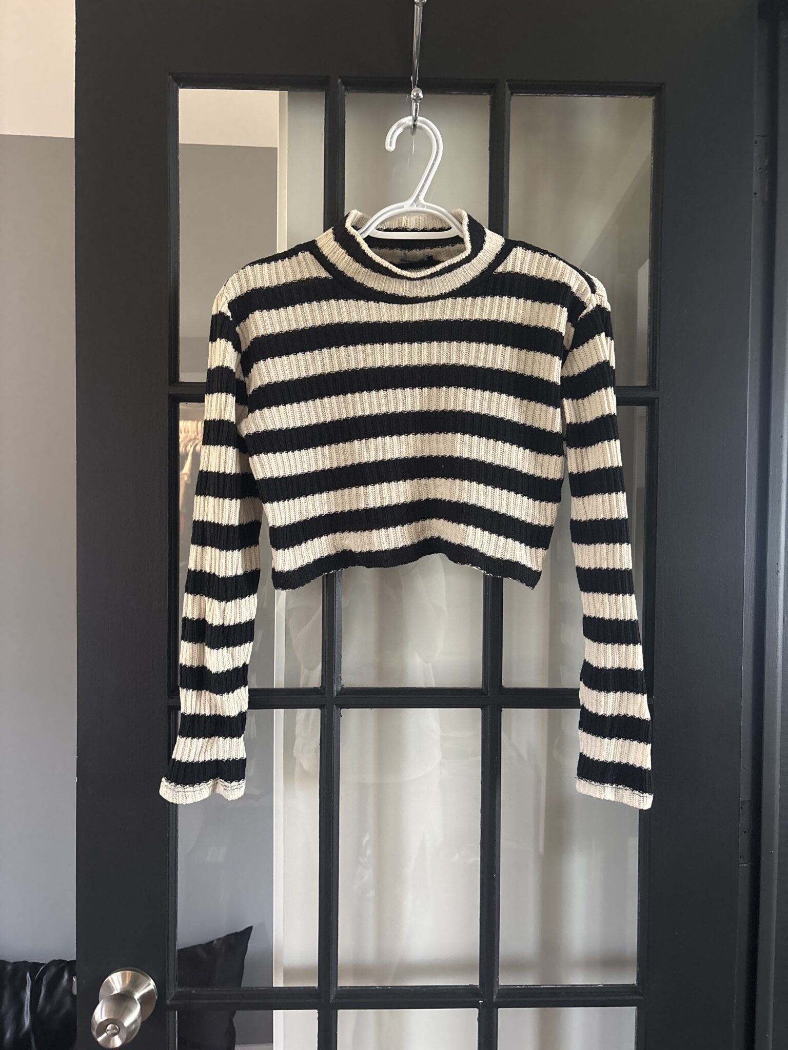 Image for Crop top a rayures