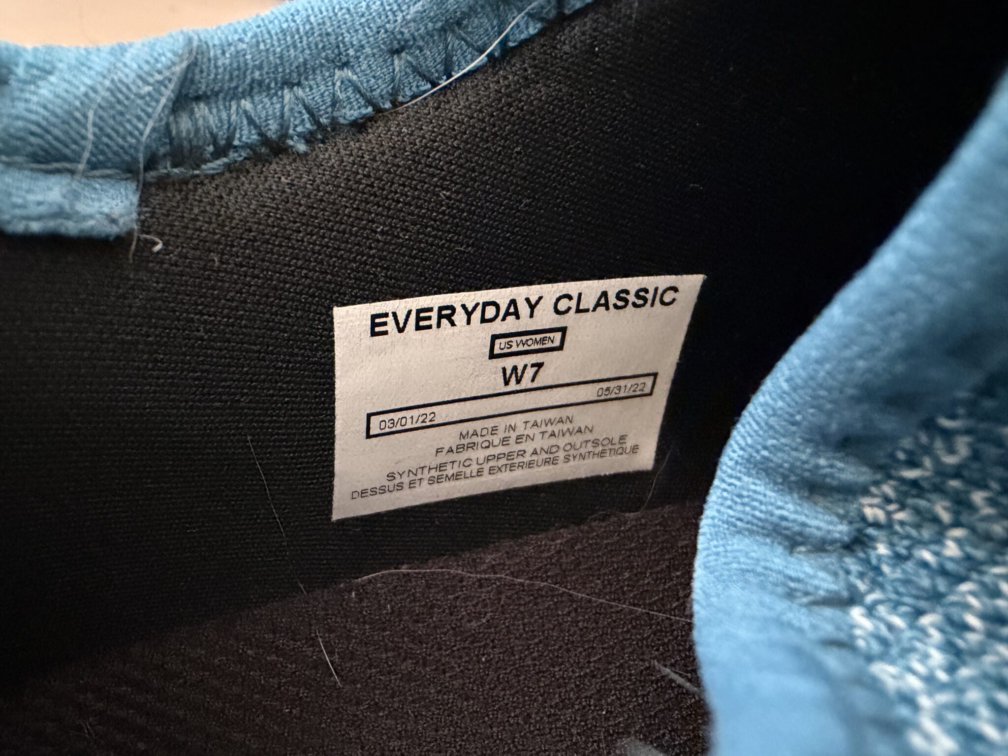 Image for Sneakers Vessi bleus