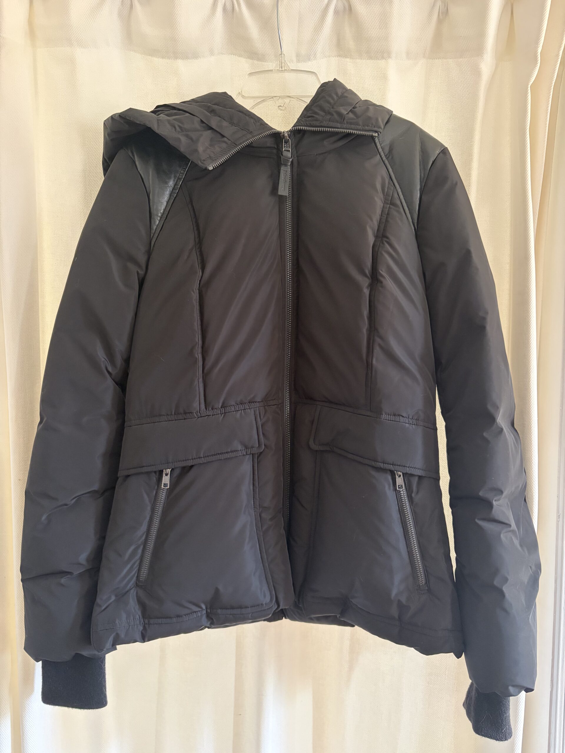 Manteau matelassé Mackage noir Mackage seconde main