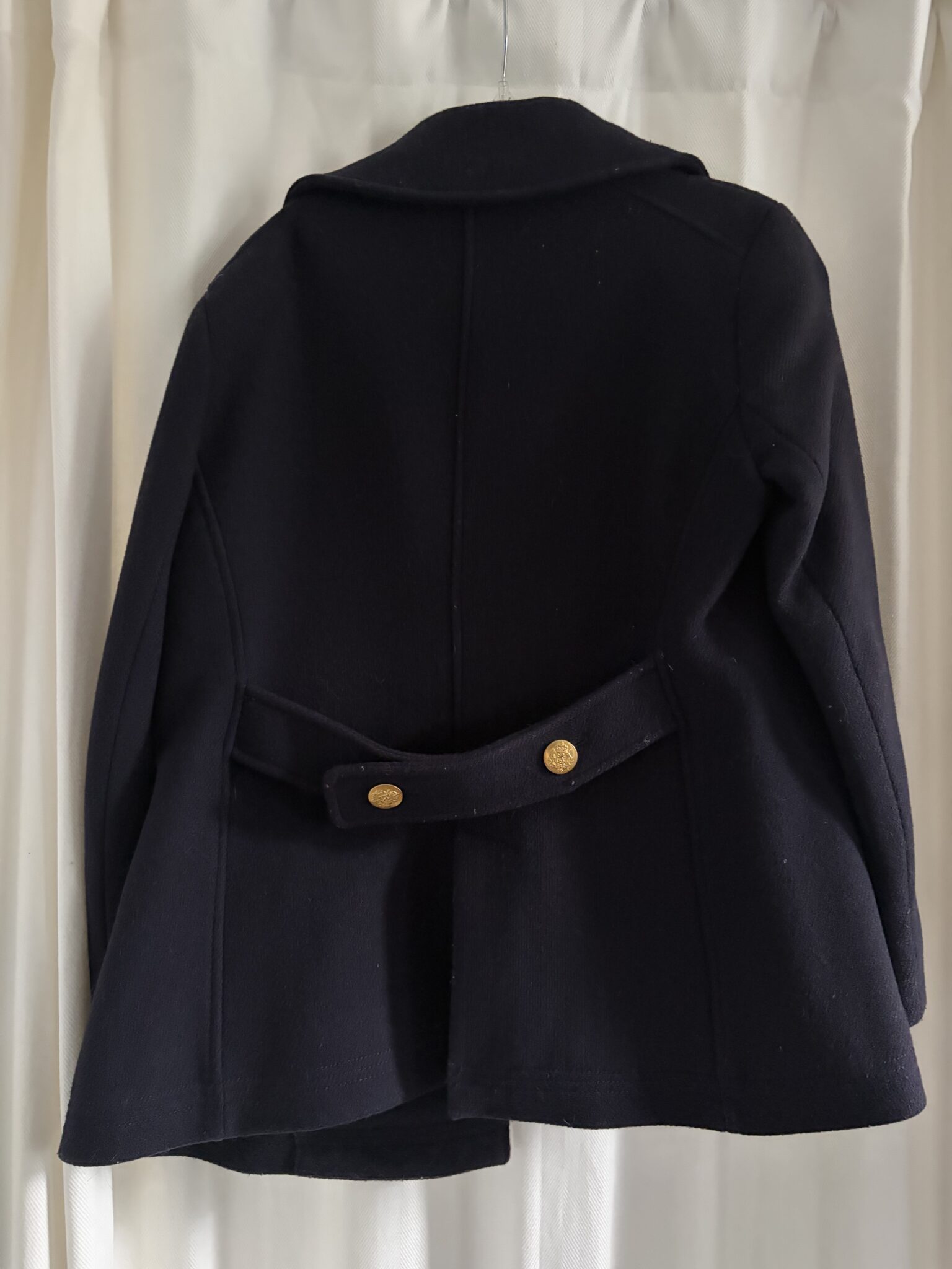Image for Manteau en laine marine JCrew