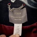 Thumbnail for Manteau en laine marine JCrew