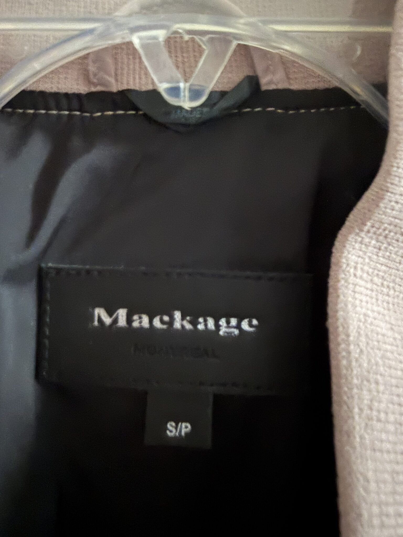 Image for Veste Mackage rose pâle