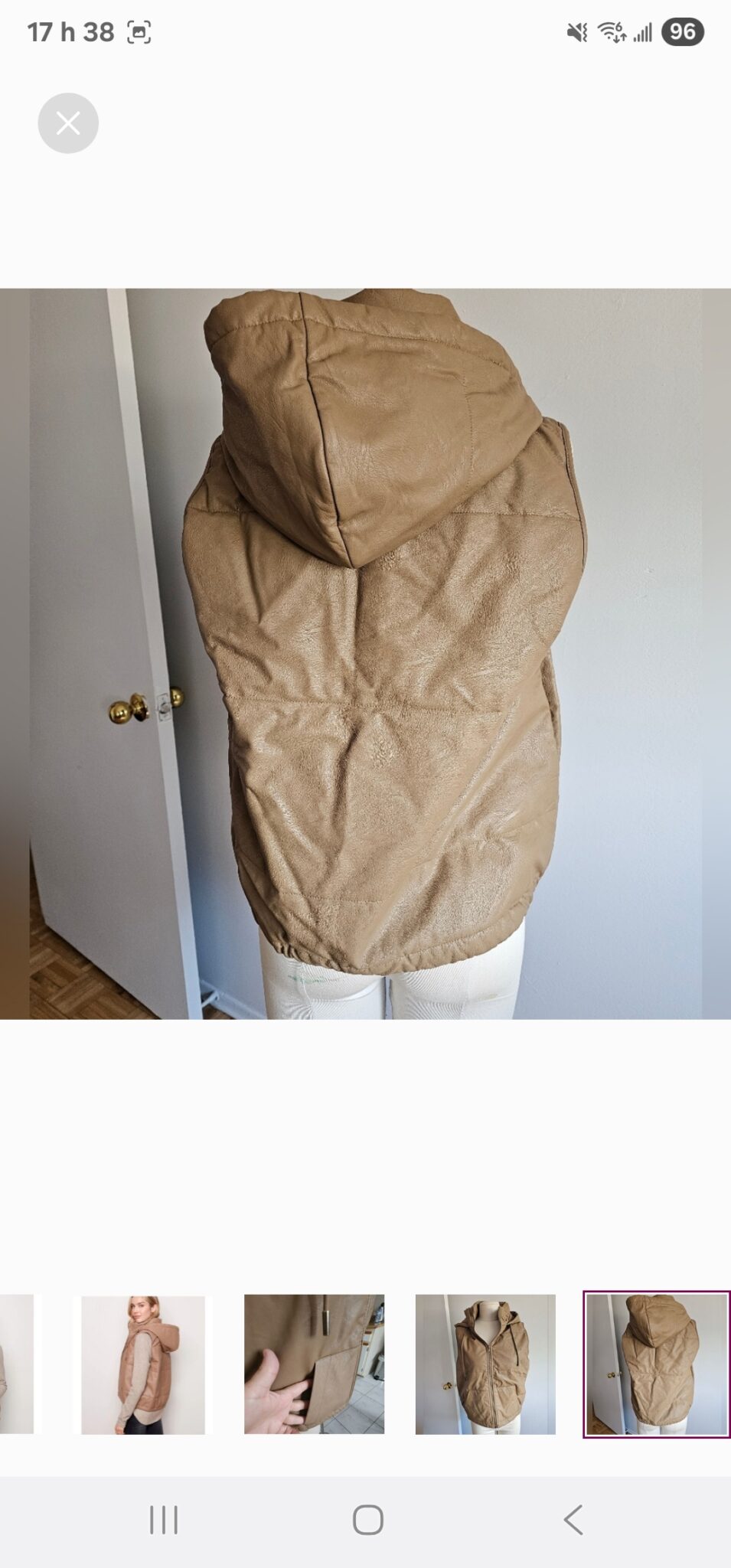 Image for Charlie B sleeveless jacket