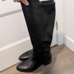 Thumbnail for Donald J Pliner/Bottes en cuir Sz 9