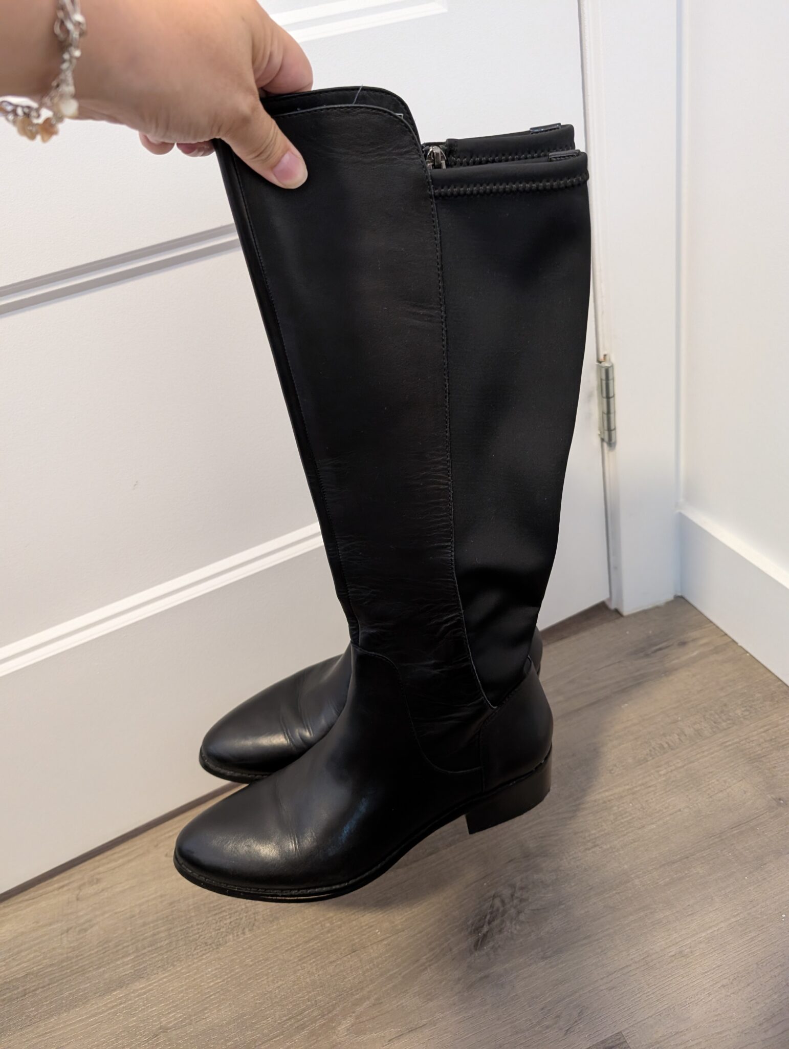 Image for Donald J Pliner/Bottes en cuir Sz 9