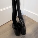 Thumbnail for Donald J Pliner/Bottes en cuir Sz 9