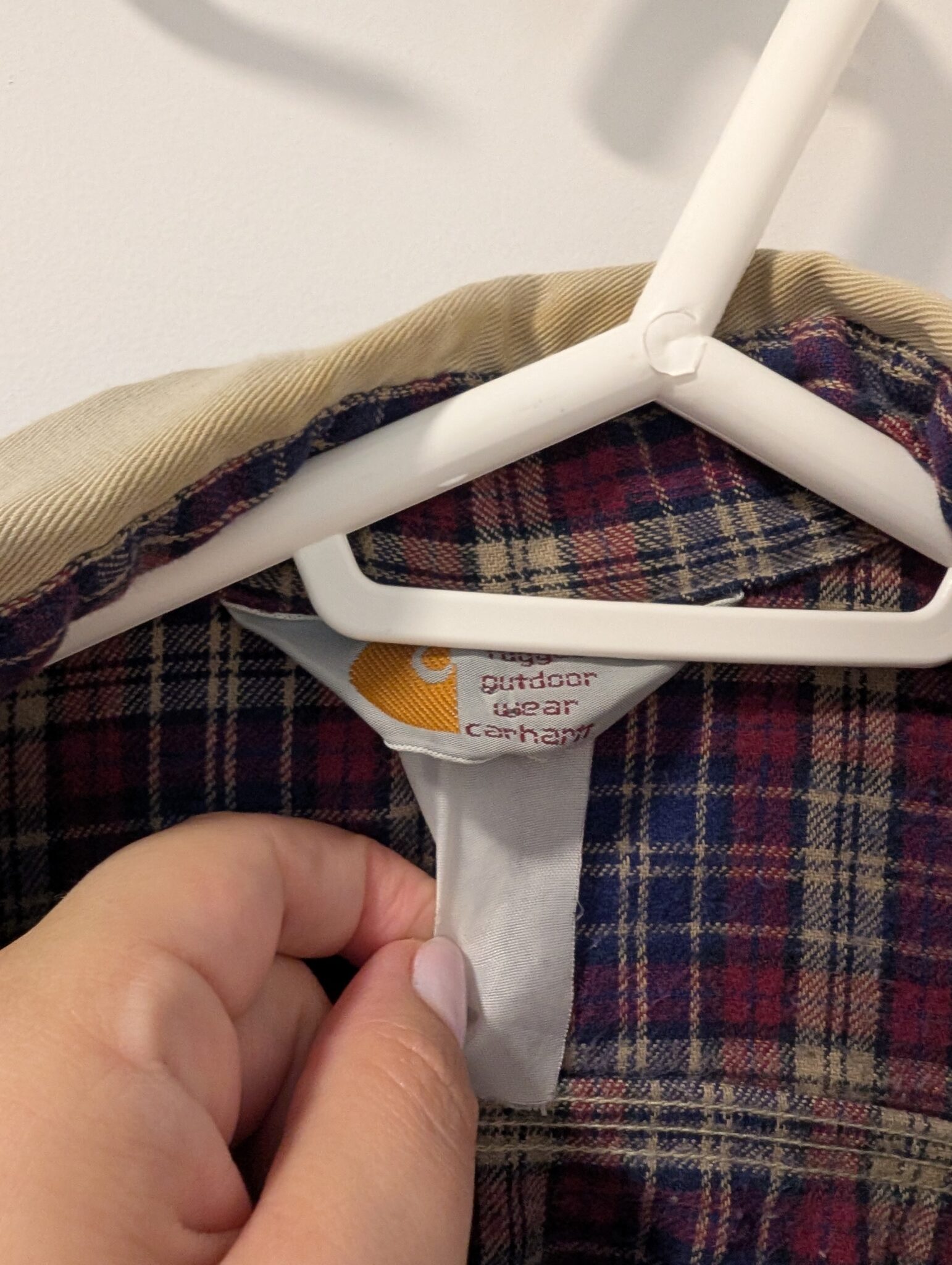 Image for Carhartt/Manteau Beige Vintage Sz XL