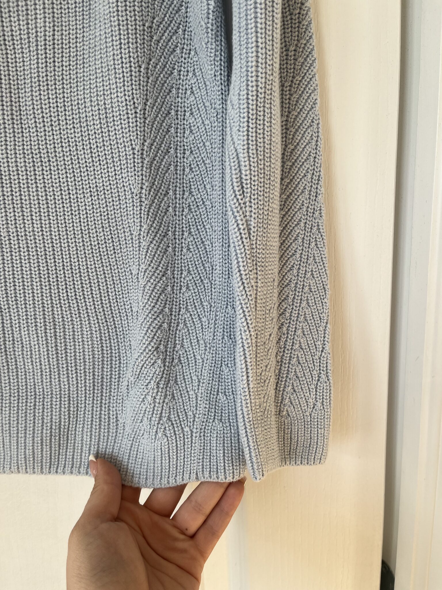 Image for Tommy Hilfiger light blue knitted jumper