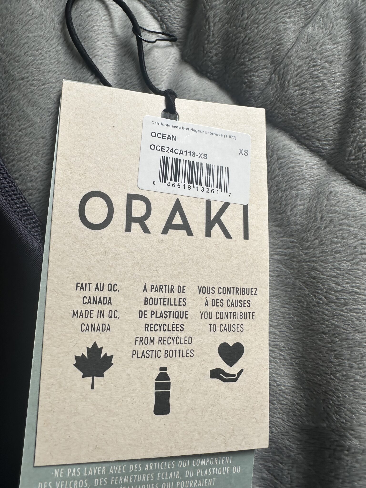 Image for Camisole sport ecomove Oraki