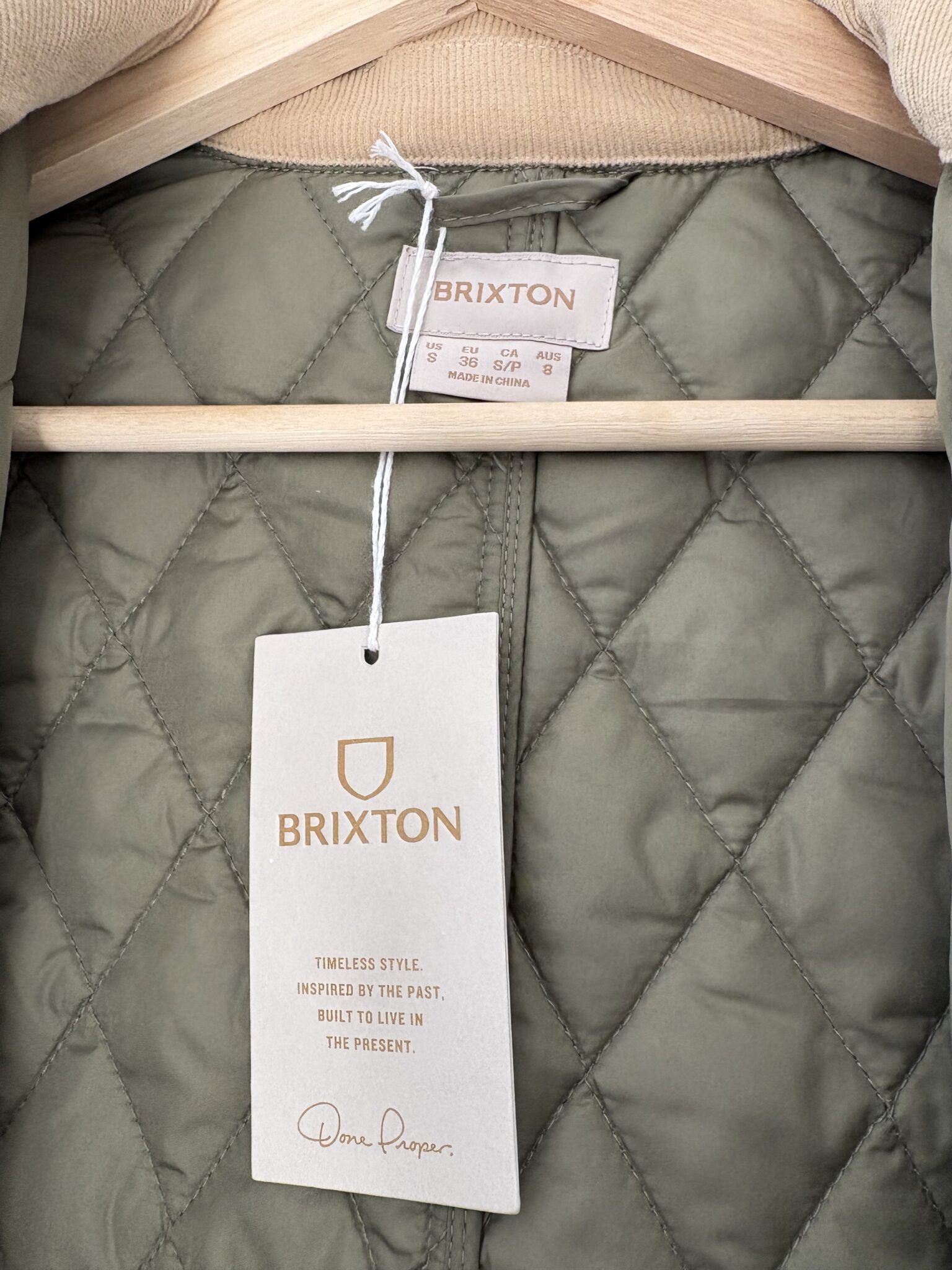 Image for Veste matelassée Brixton