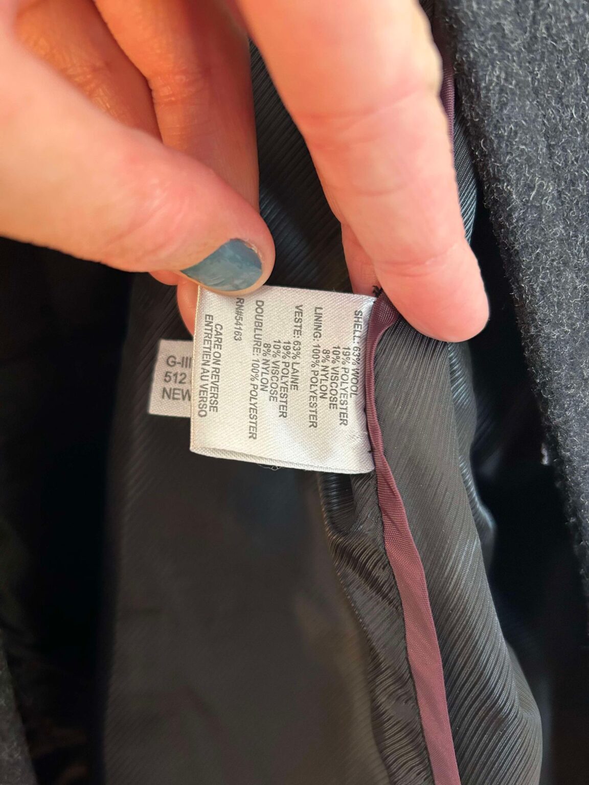 Image for manteau CALVIN KLEIN