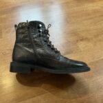Thumbnail for Bottines brunes foncée