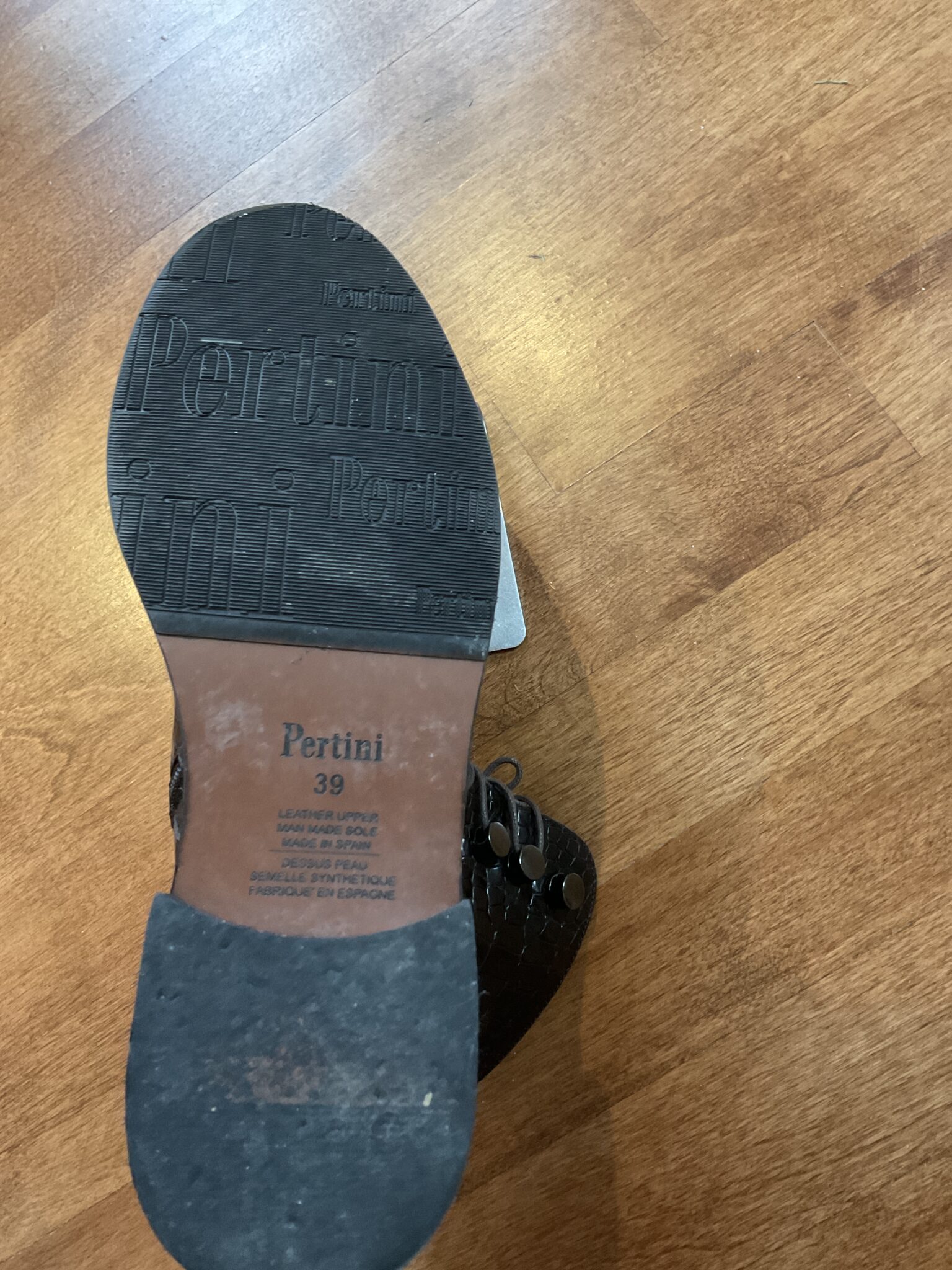 Image for Bottines brunes foncée