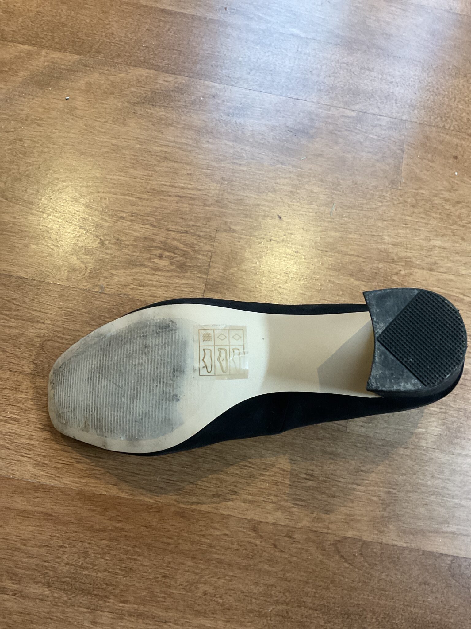 Image for Suede high-heeled shoes