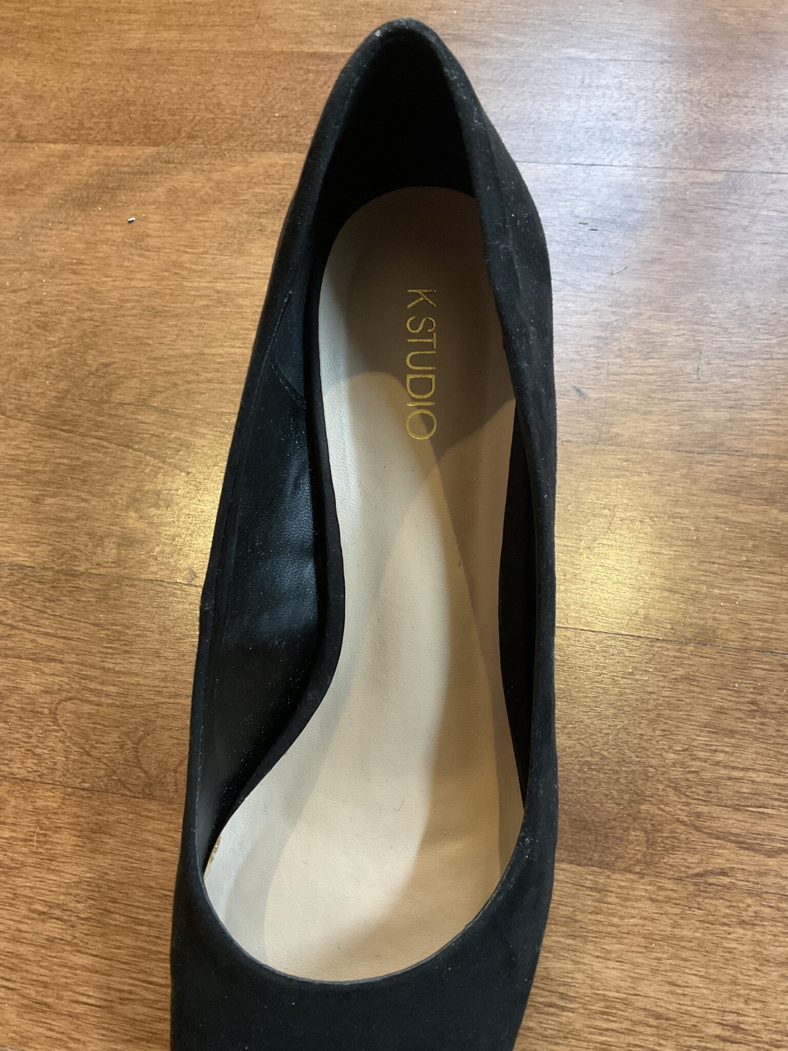 Image for Suede high-heeled shoes